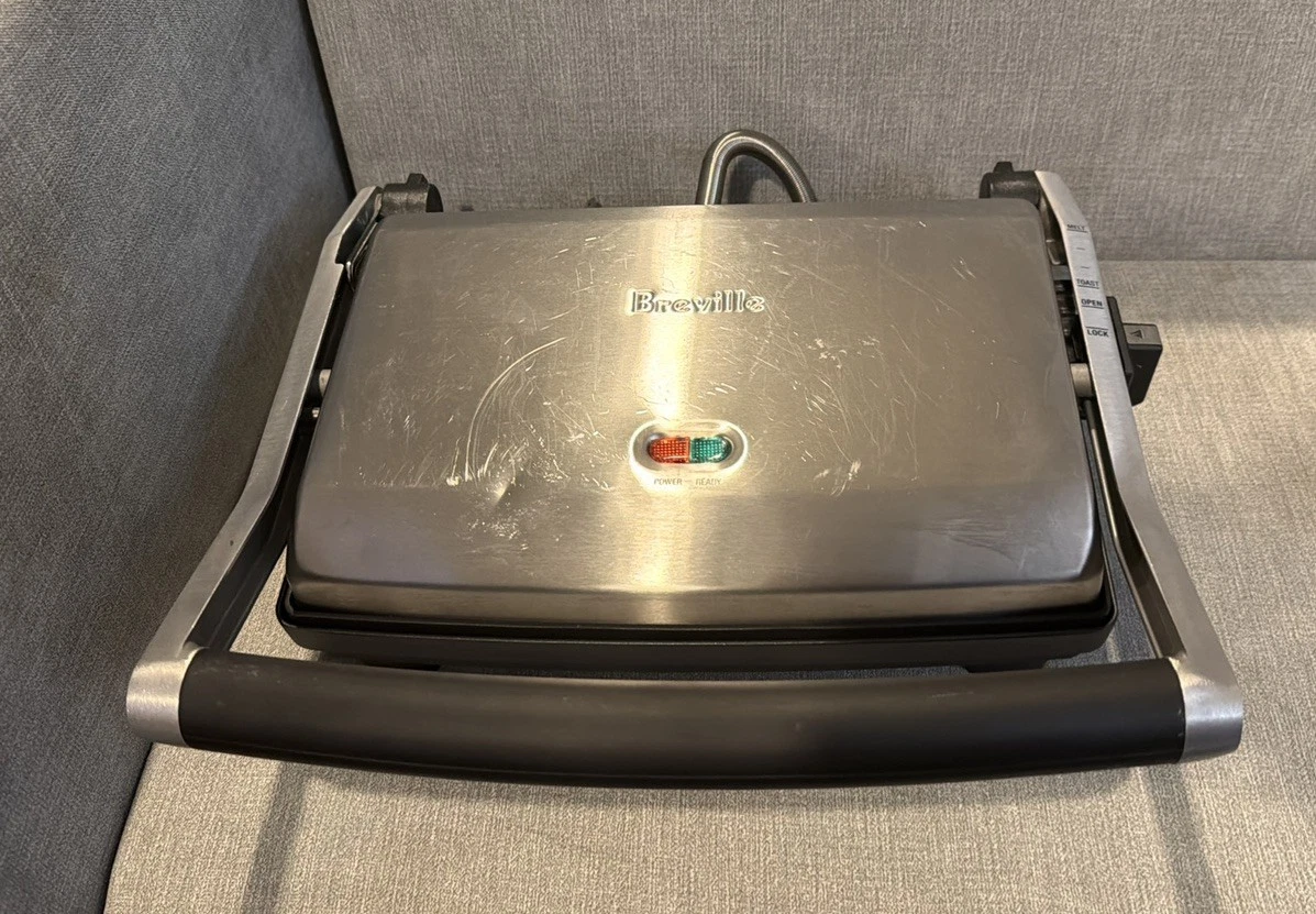 Breville the Panini Duo Sandwich Maker BSG520XL Dent on Top Otherwise Perfect