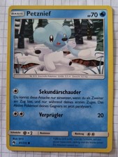 Pokémonkarte Petznief 61/214 Echo des Donners Original