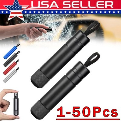 Car Safety Hammer Window Glass Breaker Seat Belt Emergency Escape Cutter Tool