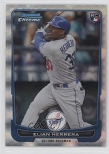2012 Bowman Chrome Retail X-Fractor Elian Herrera #177 0w7