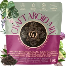 Craft Aroid Potting Mix- Elite Alocasia, Philodendron, Monstera Soil Mix, Chunky
