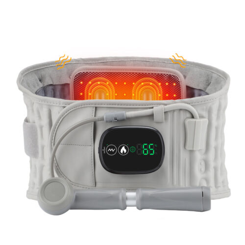Cordless Heating Decompression Belt Lumbar Support for Lower Back Pain Relief