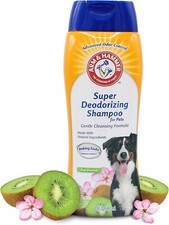 Dog Shampoo Super Deodorizing Fresh Odor Eliminating Kiwi Blossom, 20 Fl Oz