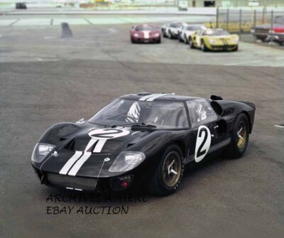 Ford GT40 Mark II 1966 automobile photo photograph | eBay Ford GT40 Mark II 1966 automobile photo photograph | eBay