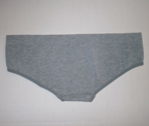 UNION BAY YOGA SPORT BIKINI PANTIES M MEDIUM GRAY JUNIORS SEAMLESS - Picture 2 of 2