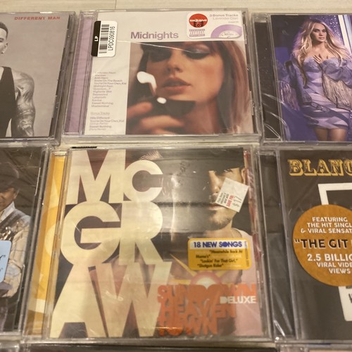 HUGE COUNTRY SEALED CD LOT KANE BROWN DIFFERENT MAN TAYLOR SWIFT JASON ALDEAN - Picture 3 of 22
