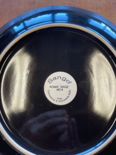 Sango ROMA SAGE 4814 Dinner Plate 11" 1 ea 9 available - Picture 3 of 3