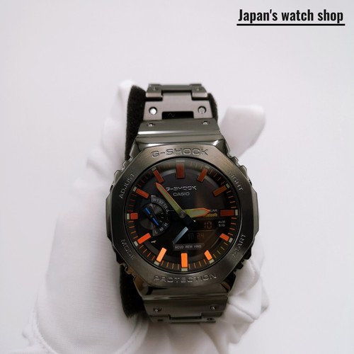 CASIO G-SHOCK GM-B2100BPC-1AJF Black Metal Rainbow Black Men's Watch New in Box - Picture 4 of 24