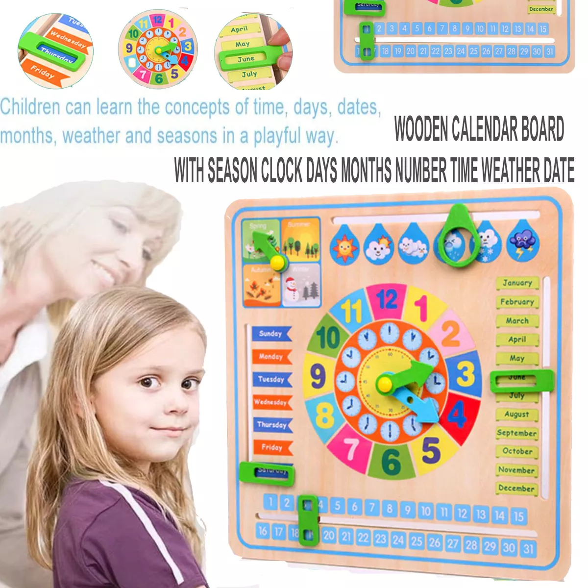 Calendrier montessori