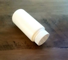 Powder Shaker Dispenser Plastic Container flat 3 oz. for cosmetics or DIY NEW!