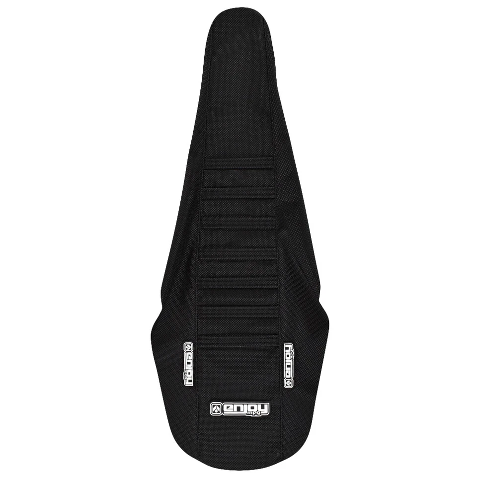 2002-2014 Yamaha YZ 125/250 Seat Cover By Enjoy MFG ALL BLACK BLACK RIBS #67 - Image 3 of 3