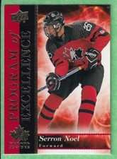 2018 UD Team Canada Juniors Program of Excellence #POE-3 Serron Noel (PRC)