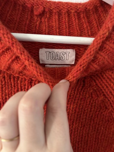 Toast Donegal Orla ‘Dahlia’ Jumper - Size S - Picture 8 of 13