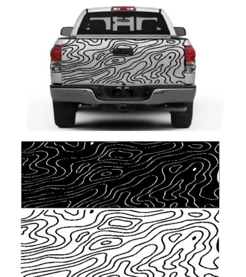 Toyota Decals TOYOTA Tailgate Decal Sticker - Silver Vinyl, 5" X 31" Size, Fits Tundra, Tacoma, Other Trucks | Oracal Brand, Metallic Finish Metallic Silver Decal