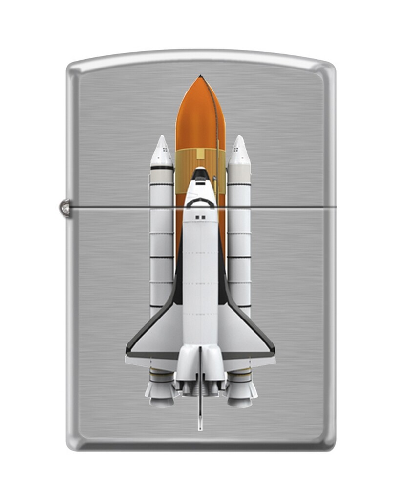 Zippo 82166 space shuttle spaceship rocket mars nasa moon stars Lighter