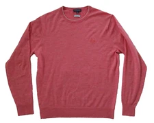 Peter Millar Shirt Excursionist Flex Merino Wool Men's M Medium SLILY Pull Over