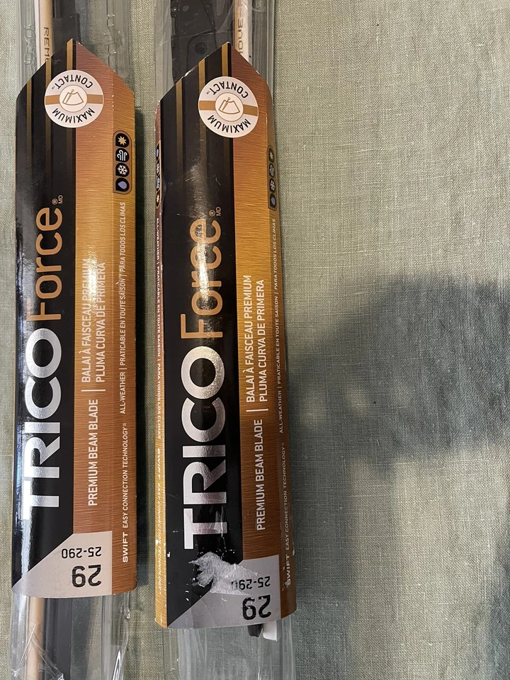 Escobilla limpiaparabrisas izquierda Trico Force 29 in 25-290. Lote de 2 Foto 4 de 4