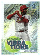 2022 Bowman BASEBALL Jordan Walker #VV-13 Virtuosic Vibrations