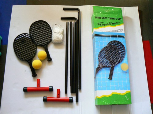 Minitennis Kindertennis Netzanlage Ständer Netz Bälle