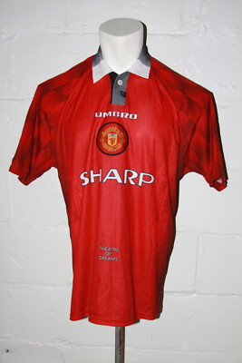 VTG 1996 1998 Umbro Manchester United Soccer Football Jersey Shirt