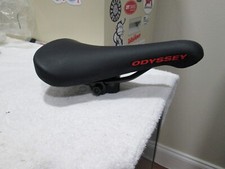 Nos BMX Odyssey PRO BMX seat with seat clamp, fits Gt , haro