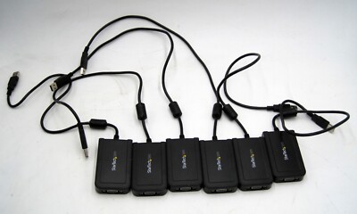 Lot of 6 - StarTech USB to VGA Display Adapter USB2VGAE3