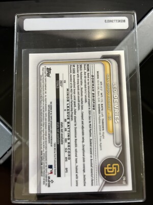 2024 Bowman Chrome Leo De Vries Rookie Auto (Padres) | eBay