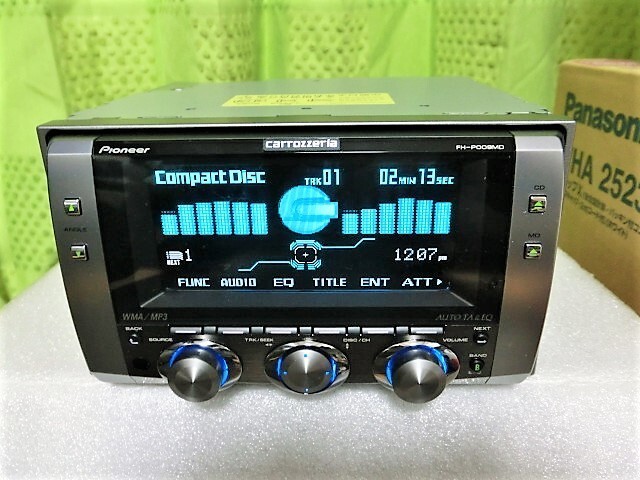 Pioneer Carrozzeria FH-P009MD CD MD 2DIN Player Receiver