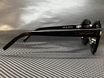 SAINT LAURENT SL 400 001 Black Oval Round Women's 58 mm