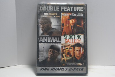 Double Feature: Animal, Shooting Gallery - Ving Rhames - 2005 DVD Action Films