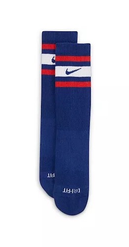 Men Nike Everyday Plus Cushioned Crew Socks 3 Pack Sky Blue Red Size Large 8-12 - Picture 10 of 12