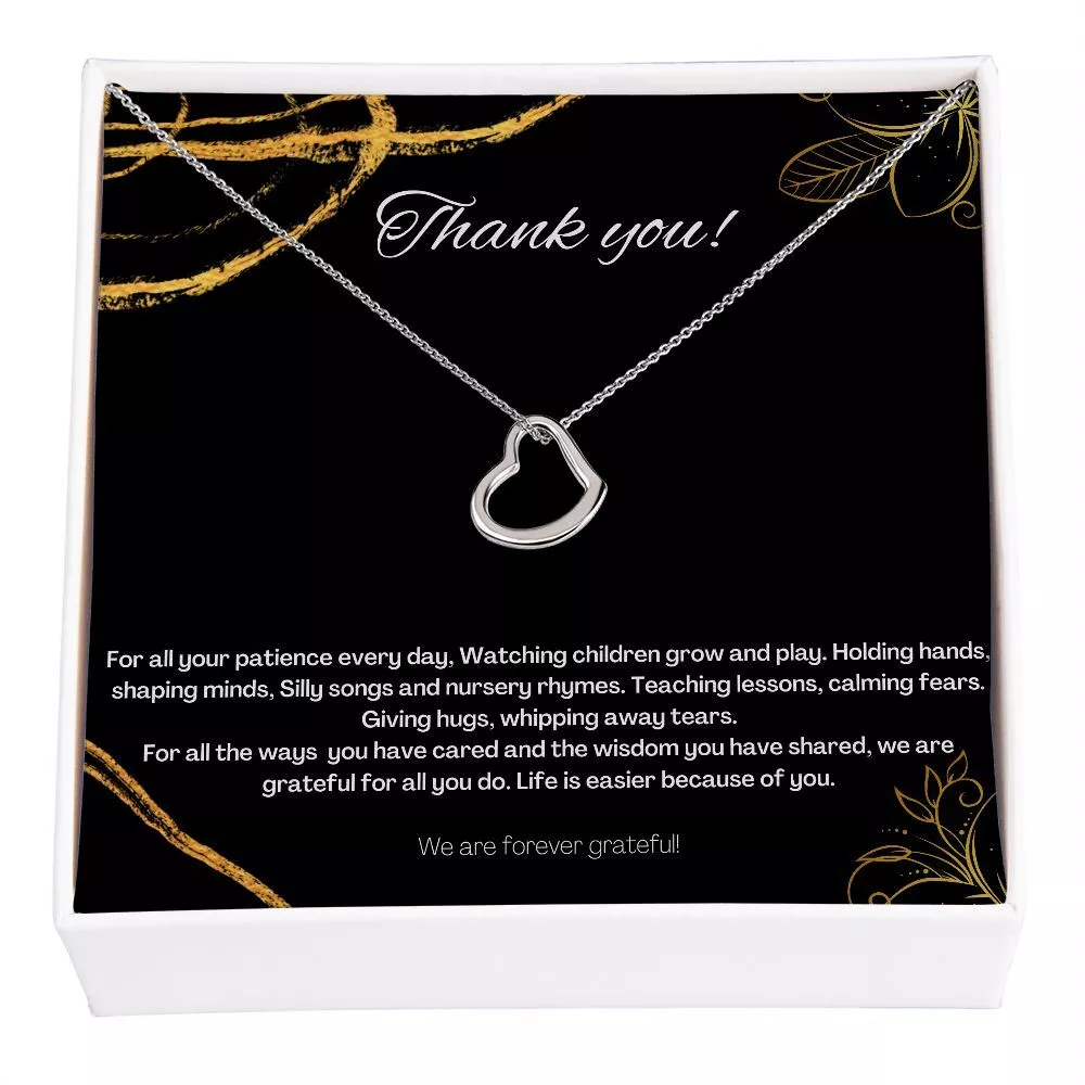 Necklace for teacher sale