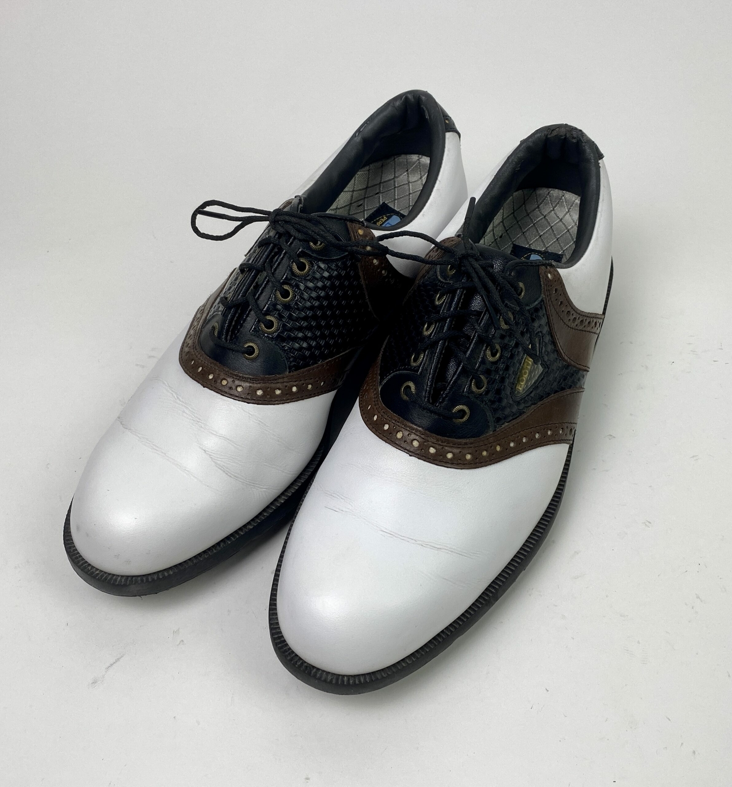 Used FootJoy Dry I.C.E. White and Brown 