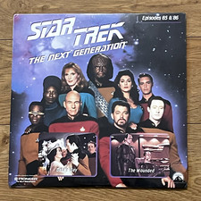 Laserdisc: "Star Trek: The Next Generation", Episodes 85/86, '91, FACTORY-SEALED