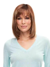 Emilia Wig by Jon Renau, All Colors, Straight Medium Lace Front Wig