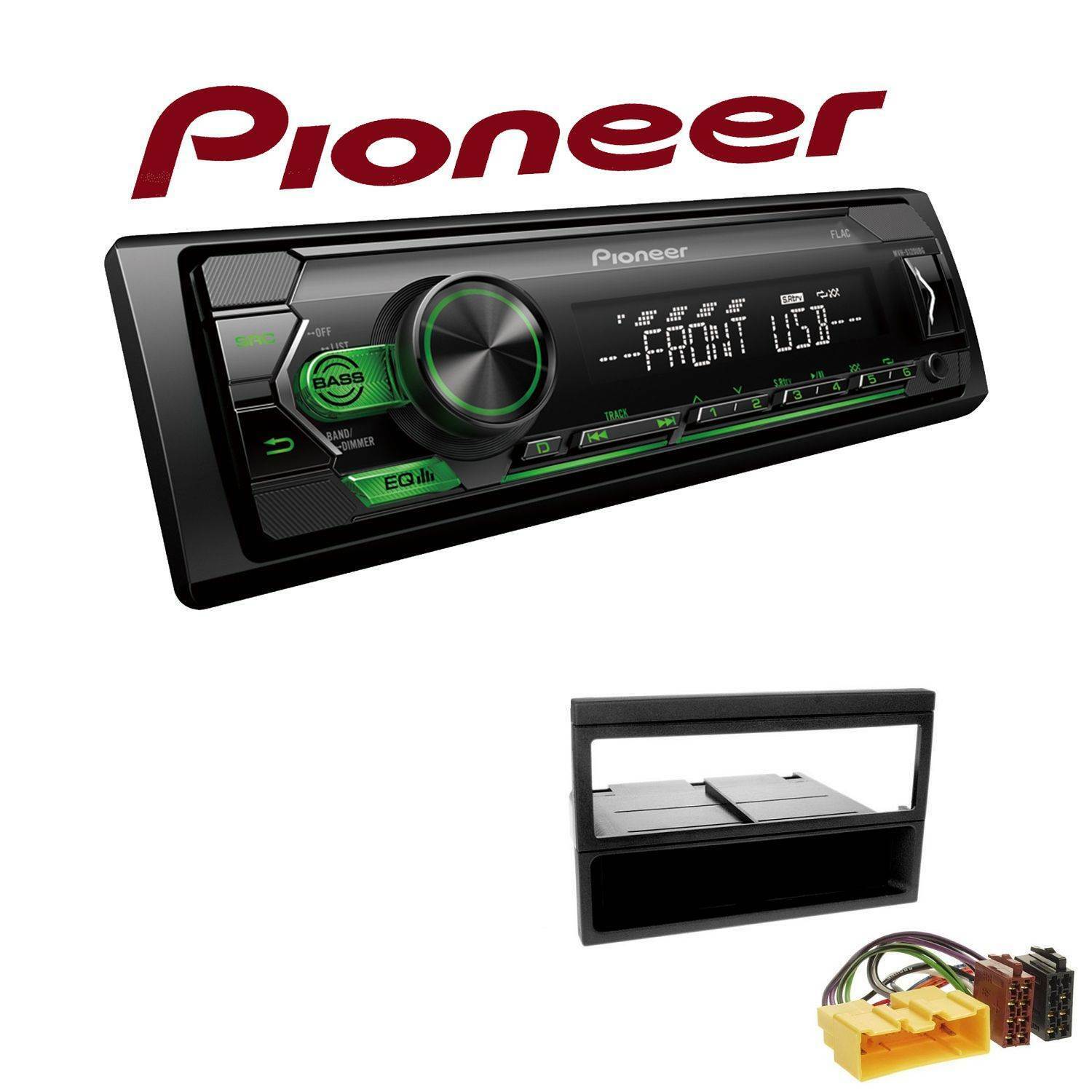Pioneer Autoradio Android USB mit Einbauset für Mazda MX-5 II Facelift 2000-2005