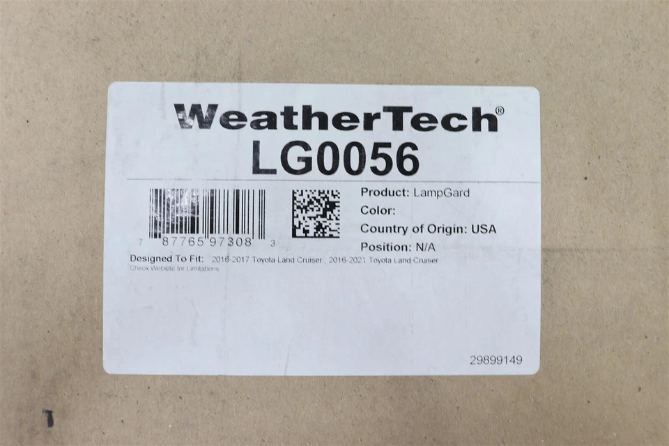 NEW WeatherTech LampGard Headlight Protection Film LG0056 for Land Cruiser 16-21 - Image 2 of 4