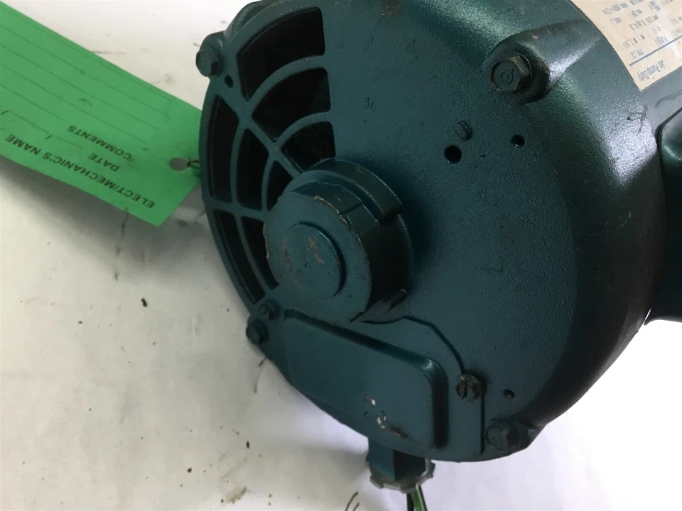 Magnetek 8-164554-21 1/2 Hp Pump Motor 115/230 V 3450 Rpm 2P 56J Single Phase - Image 2 of 4
