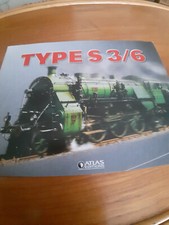 Atlas Editions Locomotives train on plinth with pamphlet