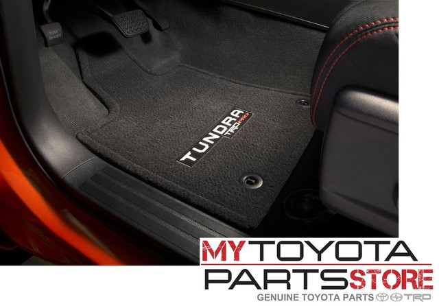 2015 Genuine Toyota Tundra TRD Pro Floor Mat Set Double CAB Pt206-34151