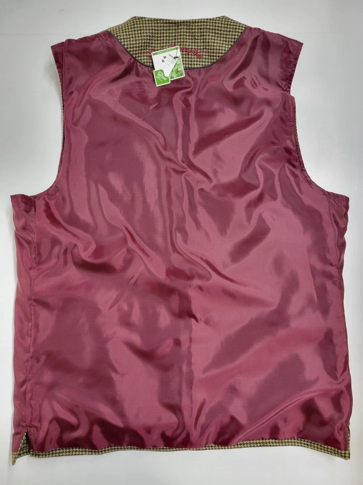 Chaleco de tiro Laksen Sporting para hombre Ainsley de lana escocesa tweed talla 4XL NUEVO NUEVO CON ETIQUETAS Foto 4 de 4