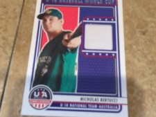 2023 Panini Stars And Stripes Nicholas Bertucci Game Used