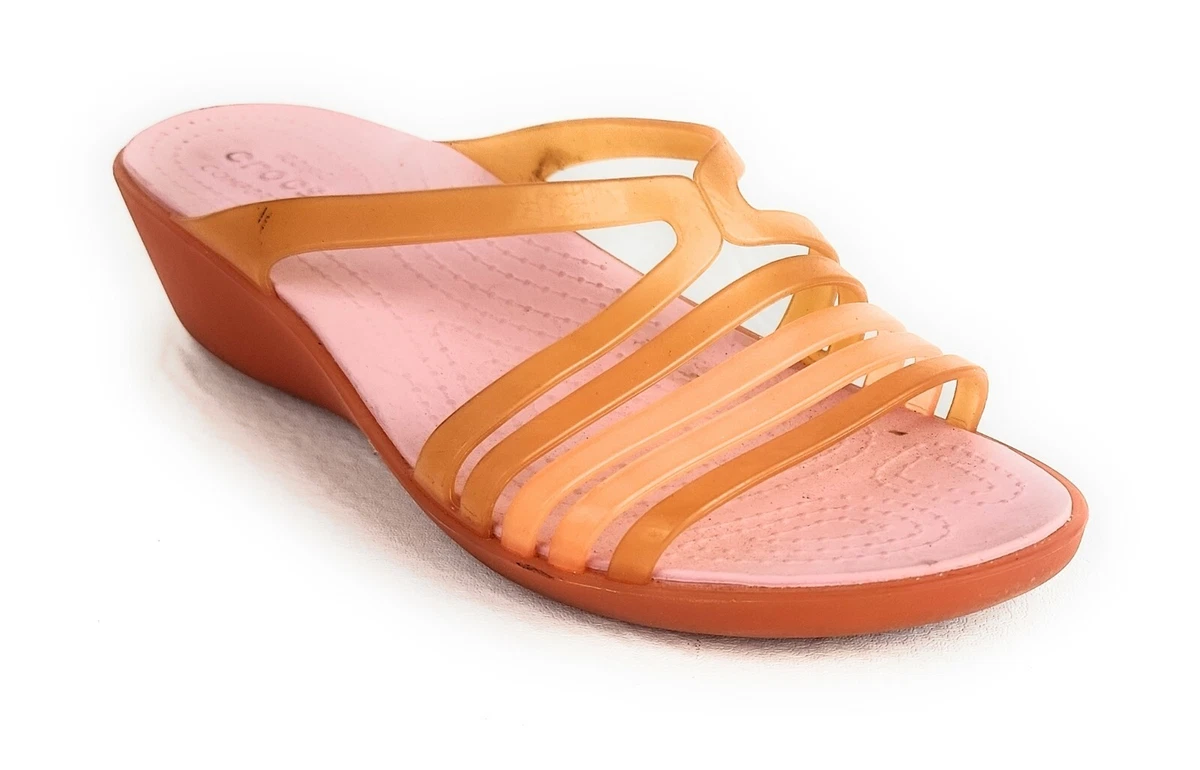 Crocs isabella mini shop wedge sandal