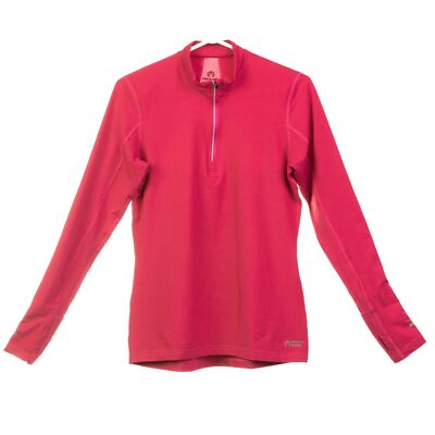 North Bend Exowarm Halfzip Damen Midlayer, Pink, Größe S