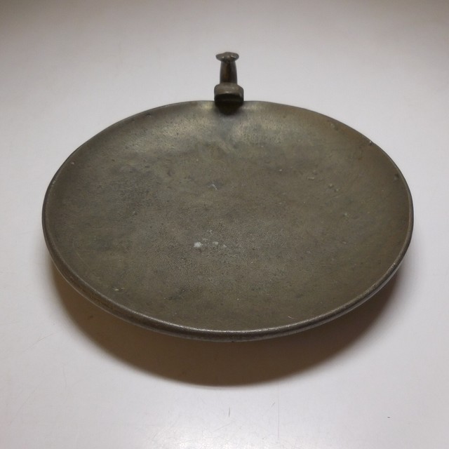 N23.445 Metal étain Paris France Cup Tidy Art Deco Table Handmade N23.445 Metal étain Paris France Cup Tidy Art Deco Table Handmade