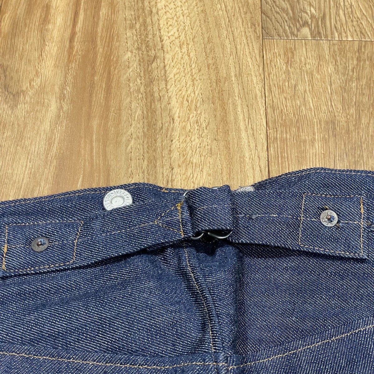 LEVIS LVC 1933 501xx SELVEDGE RIGID VINTAGE BLUE DENIM JEANS LEVIS LVC 1933 501xx SELVEDGE RIGID VINTAGE BLUE DENIM JEANS