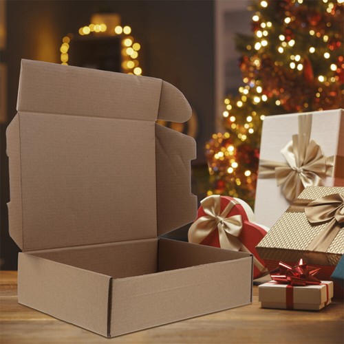 10 Pcs Carton Packaging Box Cardboard Large Moving Boxes Shoe - Picture 3 of 12