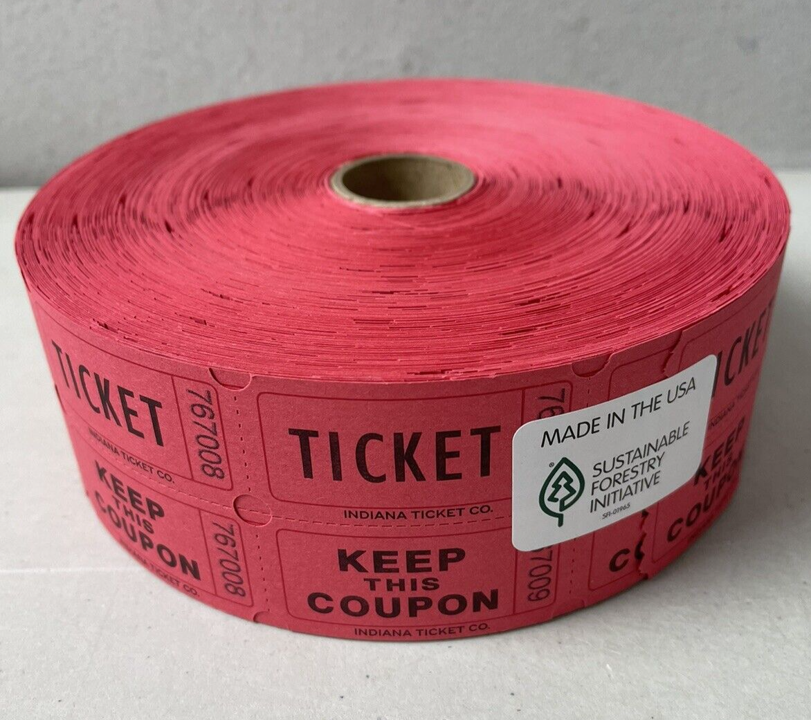 未使用品 ラッフルチケット Raffle Tickets 2000組B-0467 Stockroom Plus, Blue Star Raffle Tickets, 2000 count, 2x1 in