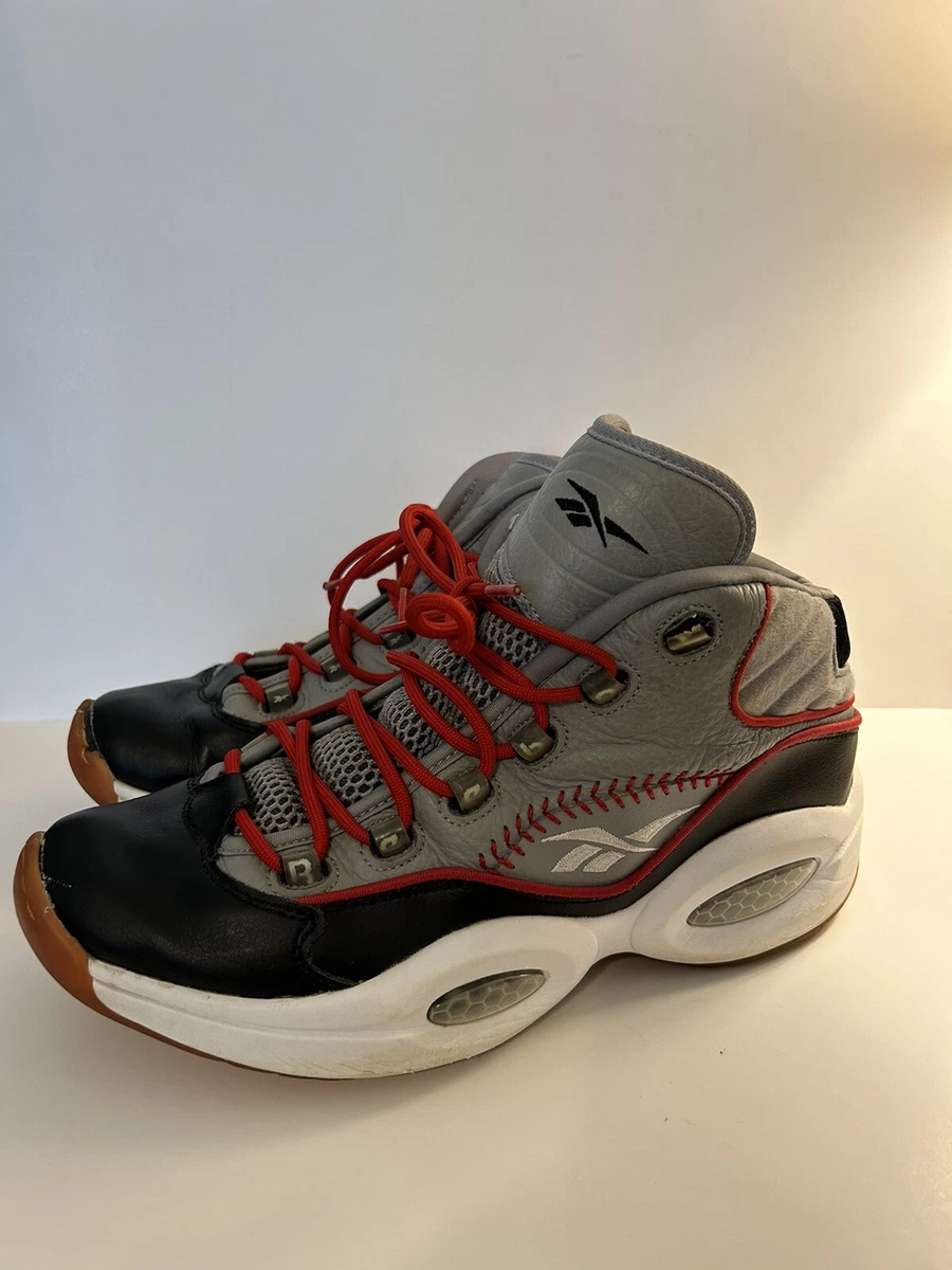 Reebok Allen Iverson Question Mid Practice Sneakers Hexalite Size 11.5 Rare