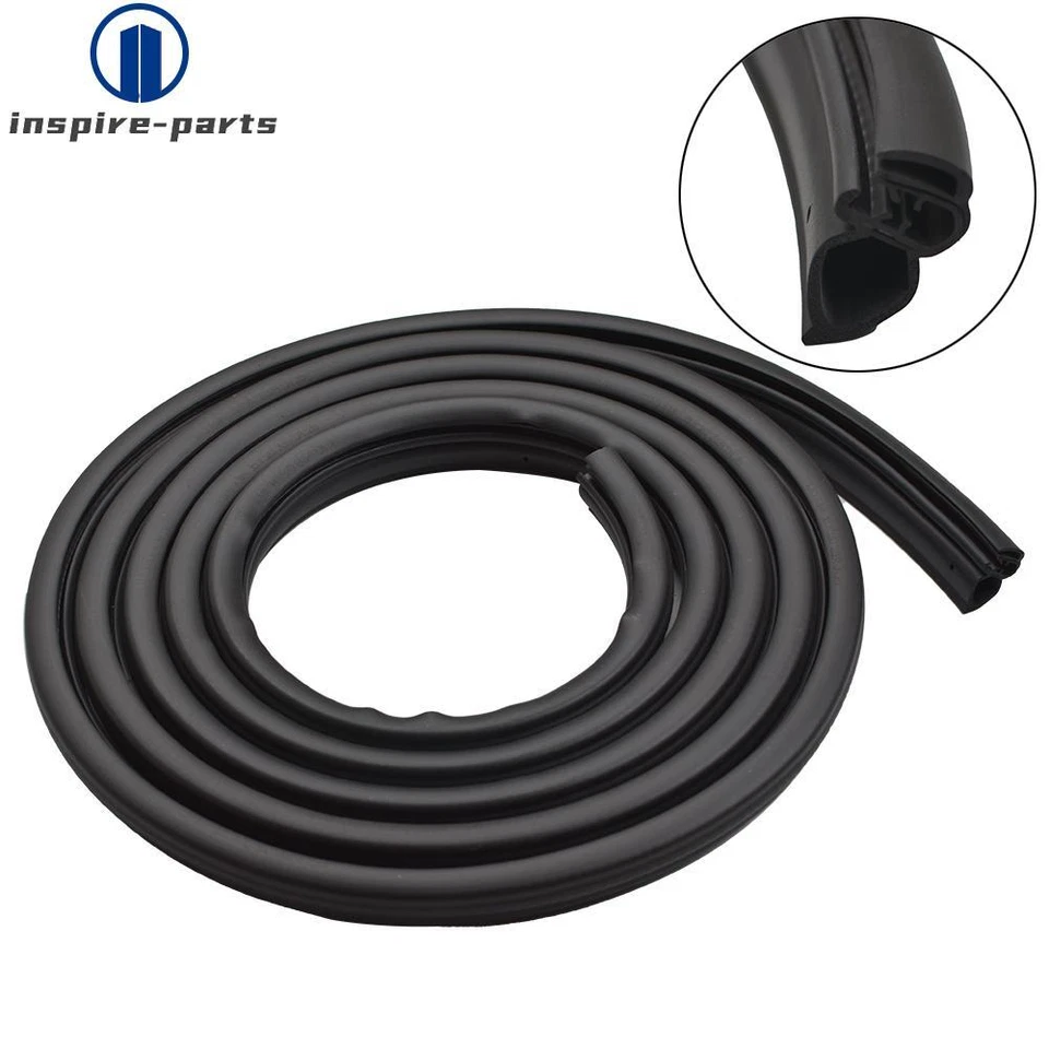 Vedação de tira meteorológica da porta dianteira lado esquerdo ou direito para 07-14 Chevy Silverado 1500 2500HD - Imagem 2 de 4